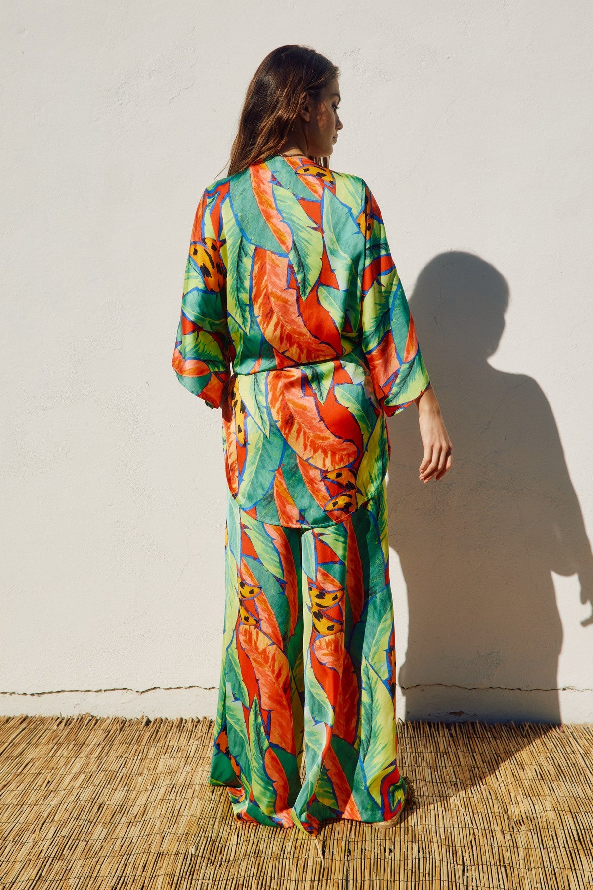 Exotic Escape High Slits Kimono Duster
